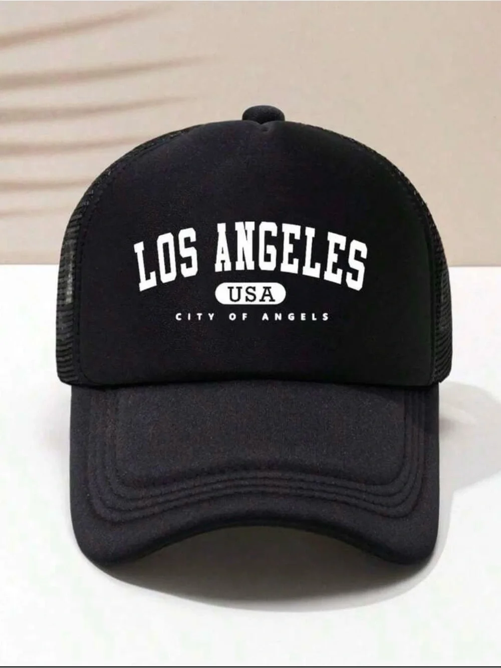 Los Angeles USA Black Trucker Cap - Picture 5 of 5
